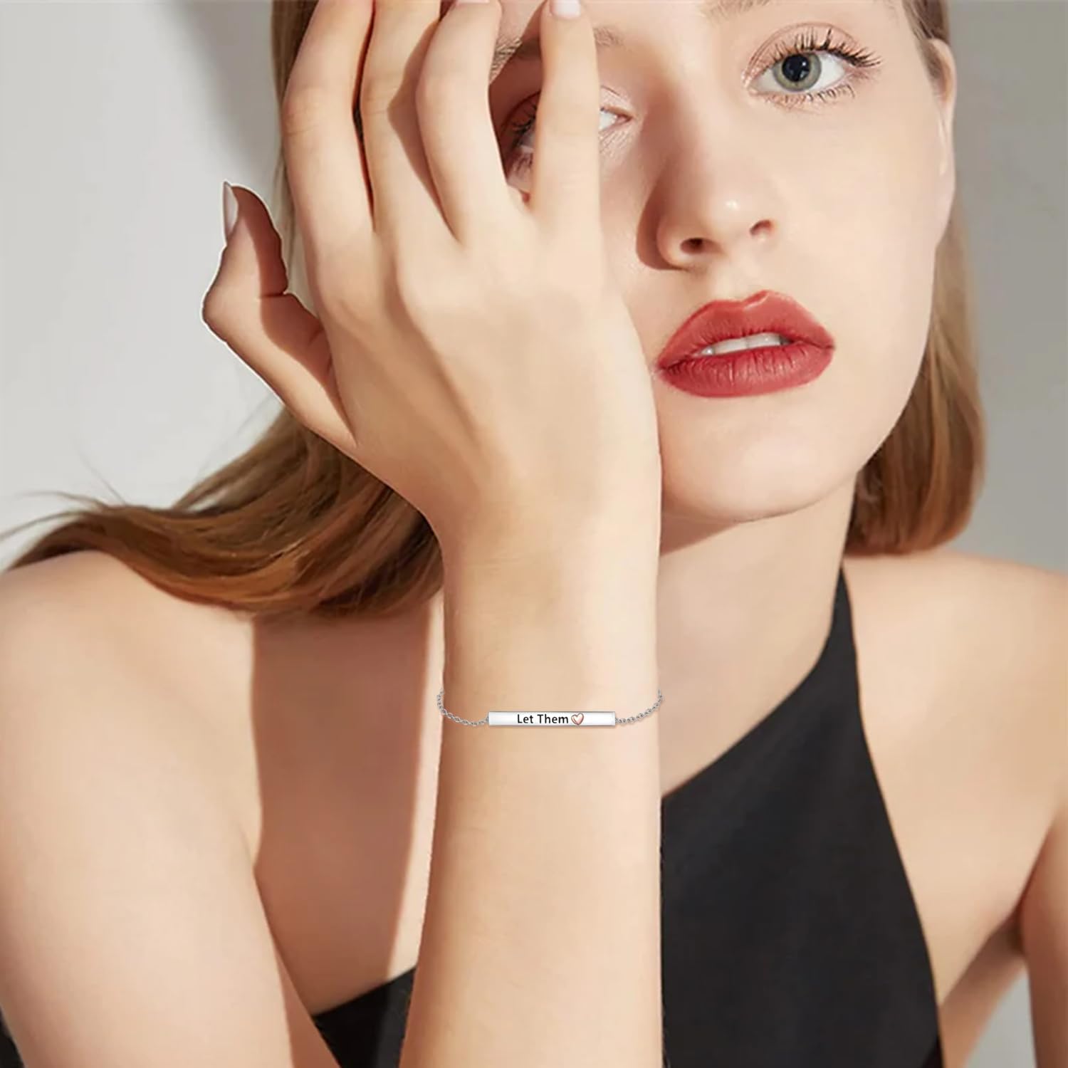 Let Them Gifts 925 Sterling Silver Let Them Bracelet Cute Let Them Jewelry for Women - Image 5