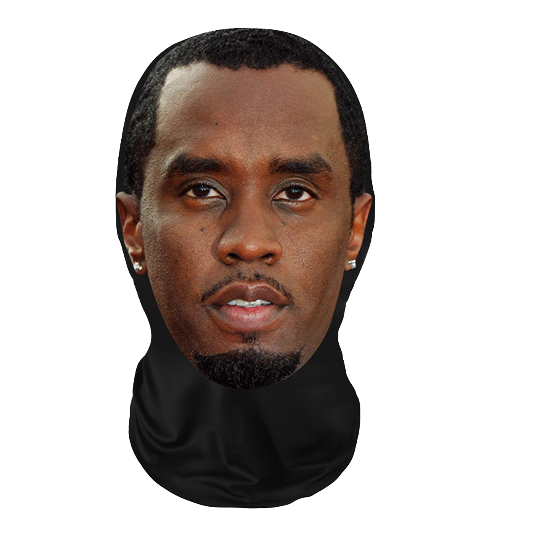 GenericRealistic Celebrity Face Masks - Mesh Print Novelty Balaclava Hat for Cosplay, Props & Costumes