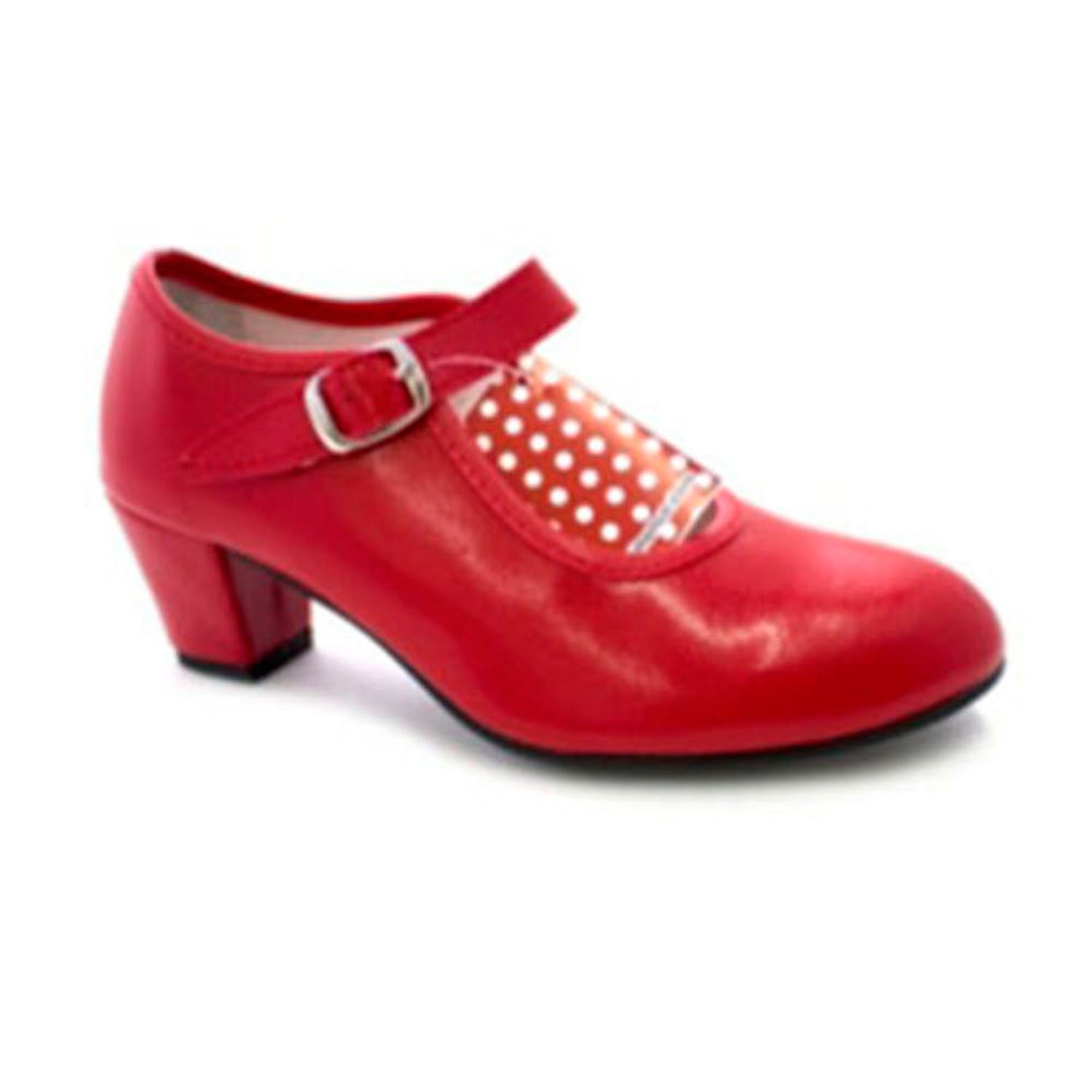 La Señorita Flaenco Scarpe Spagnola Sevillane Bianco Argento Babini