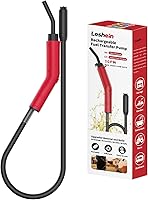 Leshein 3GPM USB Rechargeable Fuel Transfer Pump - Leakproof Siphon for Gas Diesel Water, Ultra-Fast Portable Gas Can Pump with 40" Hose