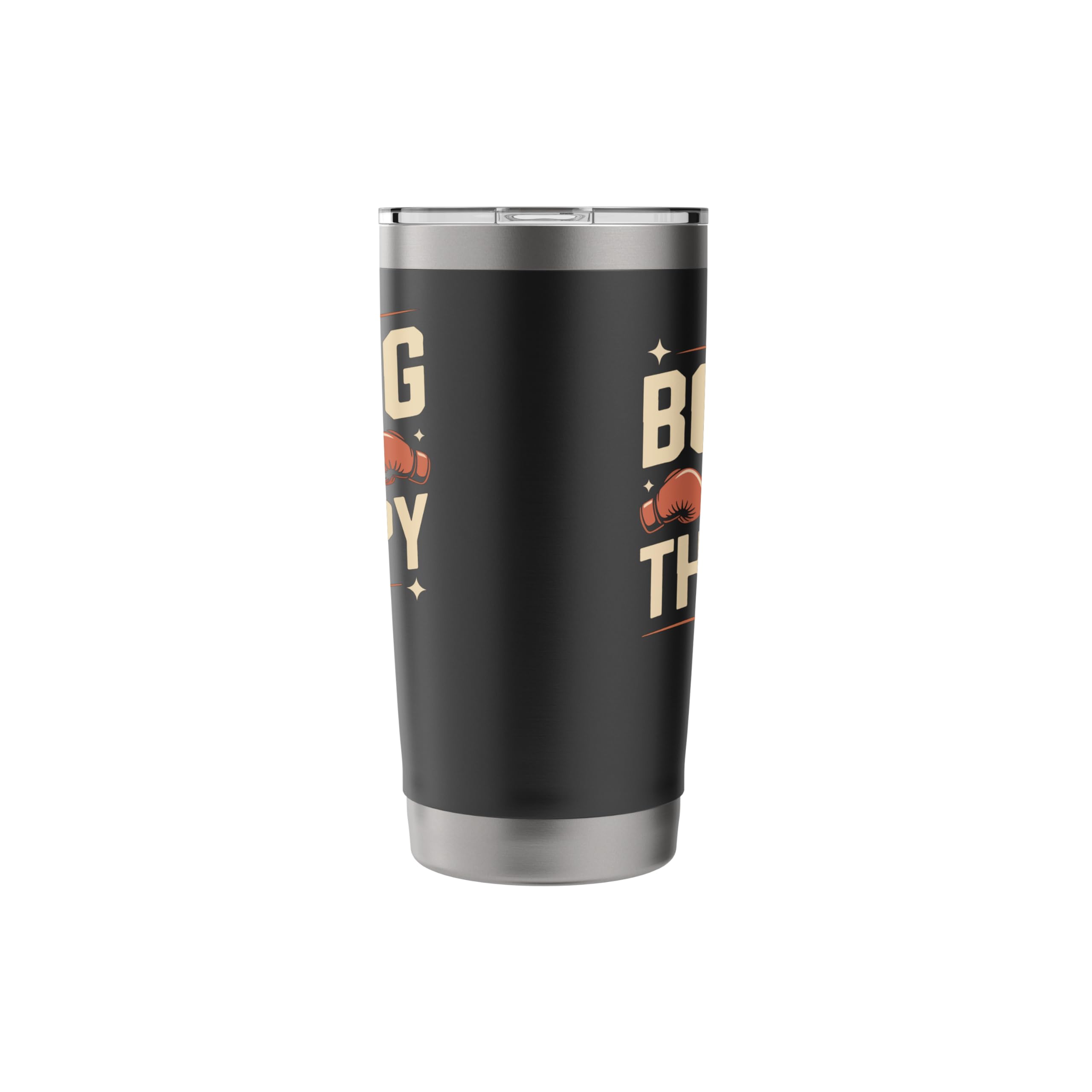 Boxing Boxing Is My Therapy Stainless Steel Insulated Tumbler
