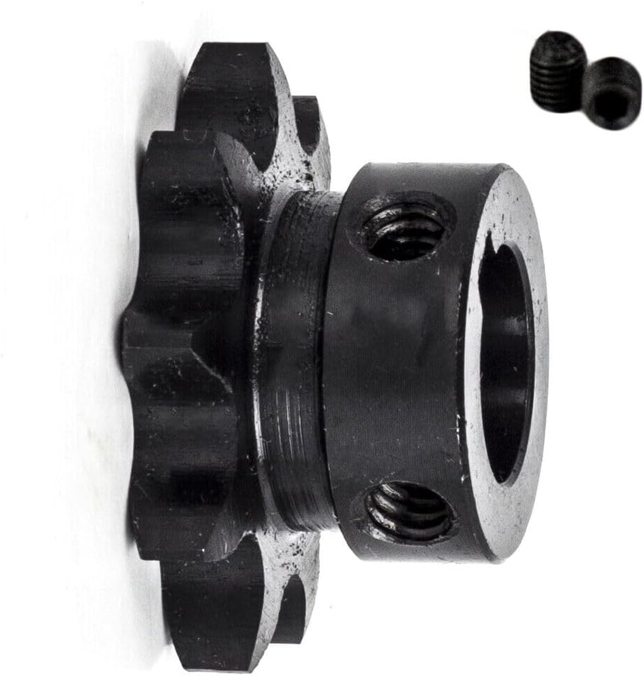 Jeremywell #40 Roller Chain Sprocket B Type 5/8 Bore Hardened 9 Tooth