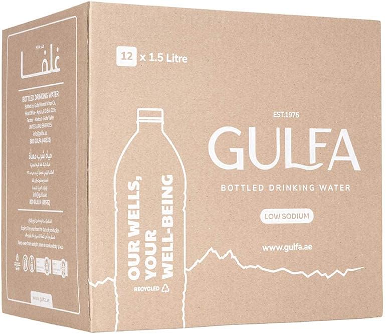 Gulfa 1.5 Ltr*12 Bottled Drinking Water