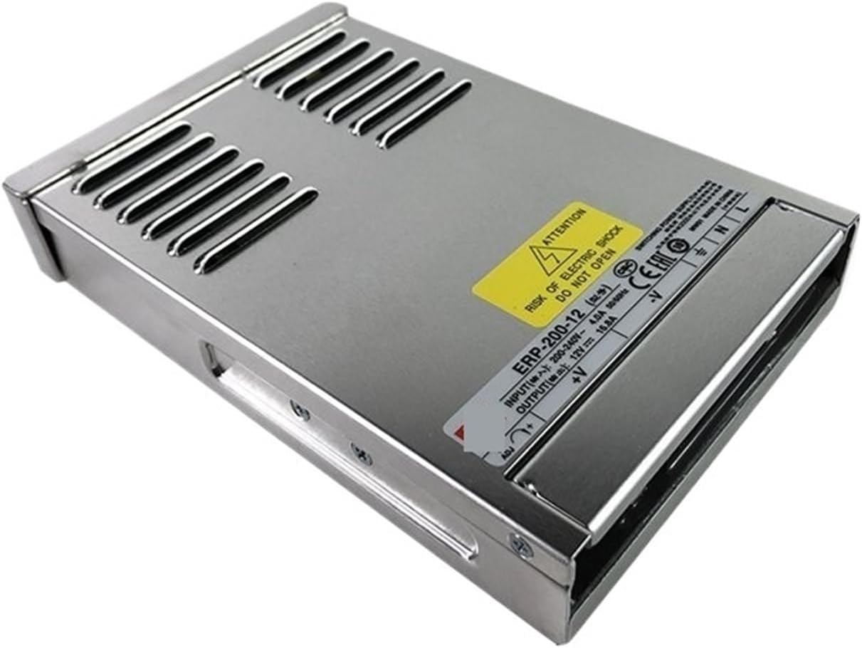 1pcs Power Supply ERP-200 ERP-200-12 12V ERP-200-24 24V 200W LED Rainproof Switch Power Supply(ERP-200-12)