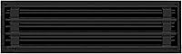 Vista 2 de BUILDMART - Cubierta de ventilación de CA moderna de 20 x 6 - Ventilación de aire negra decorativa - Difusor de ranura lineal estándar - Rejilla