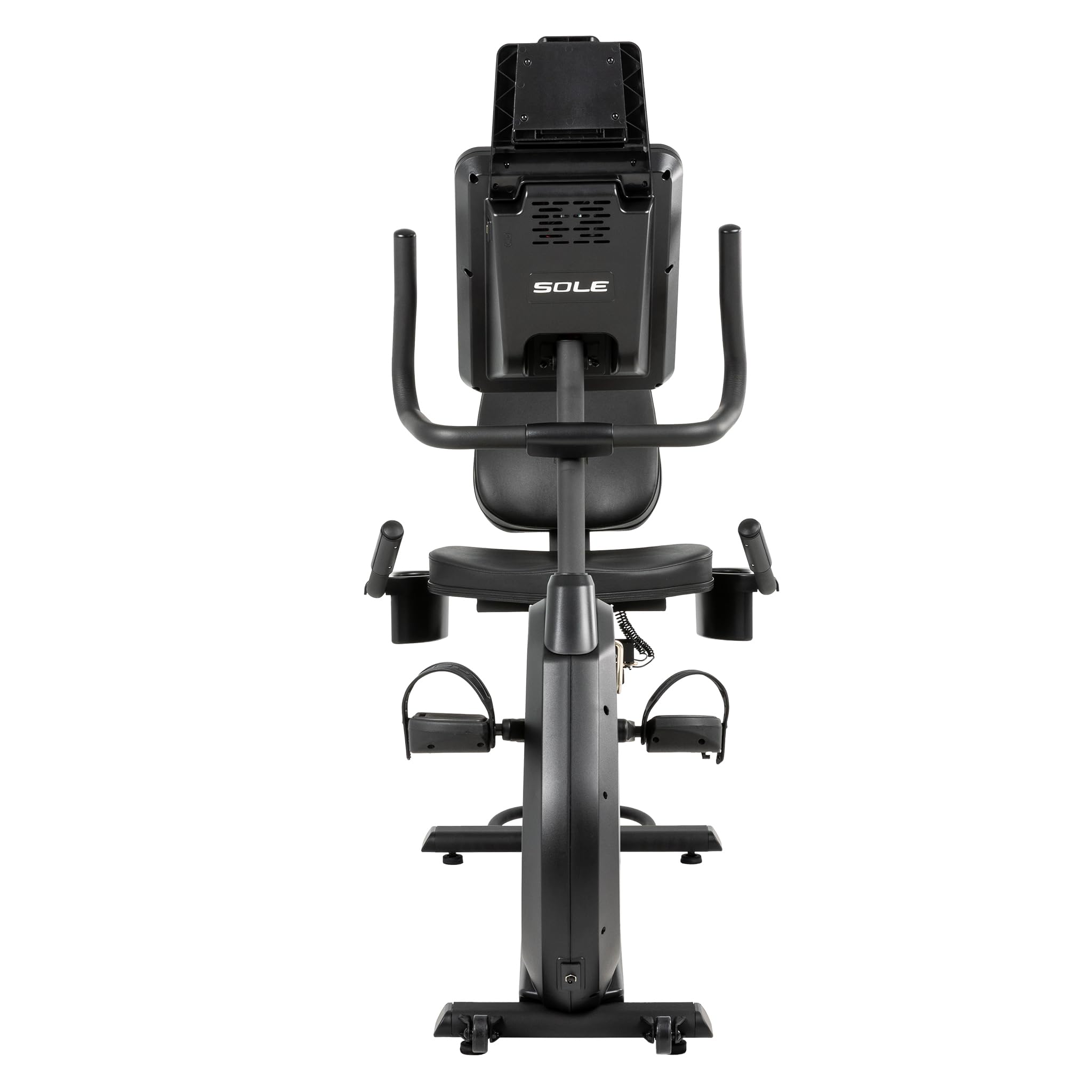HAMMER Liegeergometer R92 – Recumbent Bike elektrisch, gelenkschonend, 10 Trainingsprogramme, 12 kg Schwungmasse, Heimtrainer mit Sitz & Rückenlehne, Pulsmessung, Fitnessgerät für Zuhause
