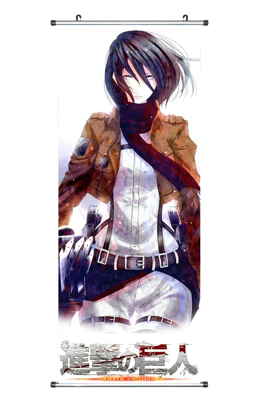 CosInStyleLarge for Mikasa Ackermann Fabric Poster Kakemono 100 x 40 cm