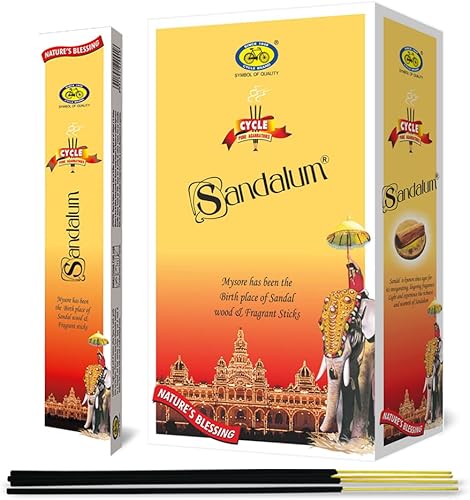 Ciclo de sándalosándalo - Varilla de incienso rectangular (240 varillascaja)