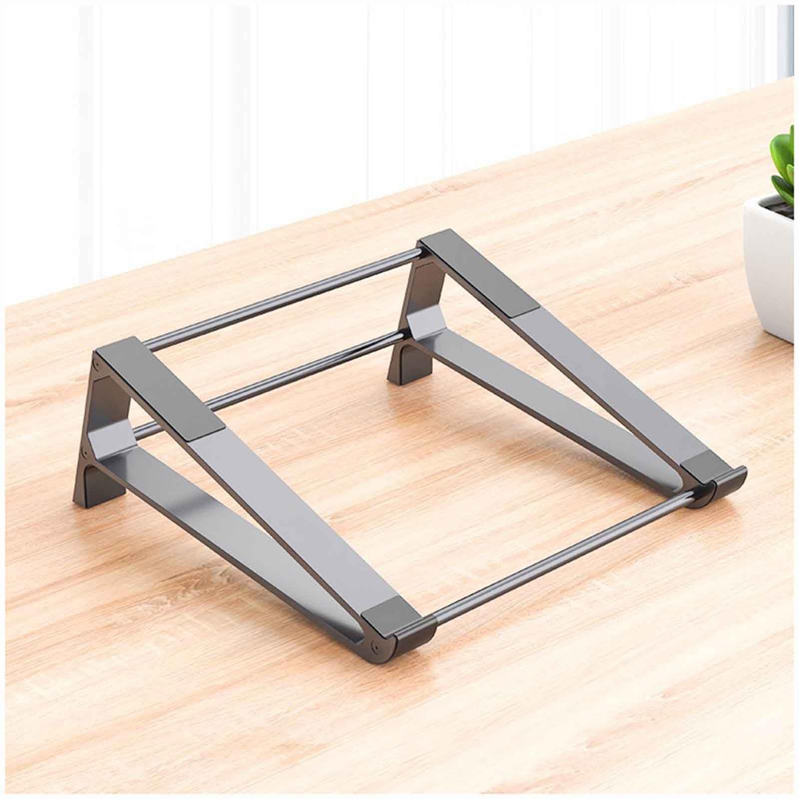 Grigio,22.5X21X8.5cm, Supporto Verticale per Il Raffreddamento del Laptop, Supporto per Laptop con Angolo di 30 Gradi, Supporto per Laptop in Alluminio Stabile e Robusto