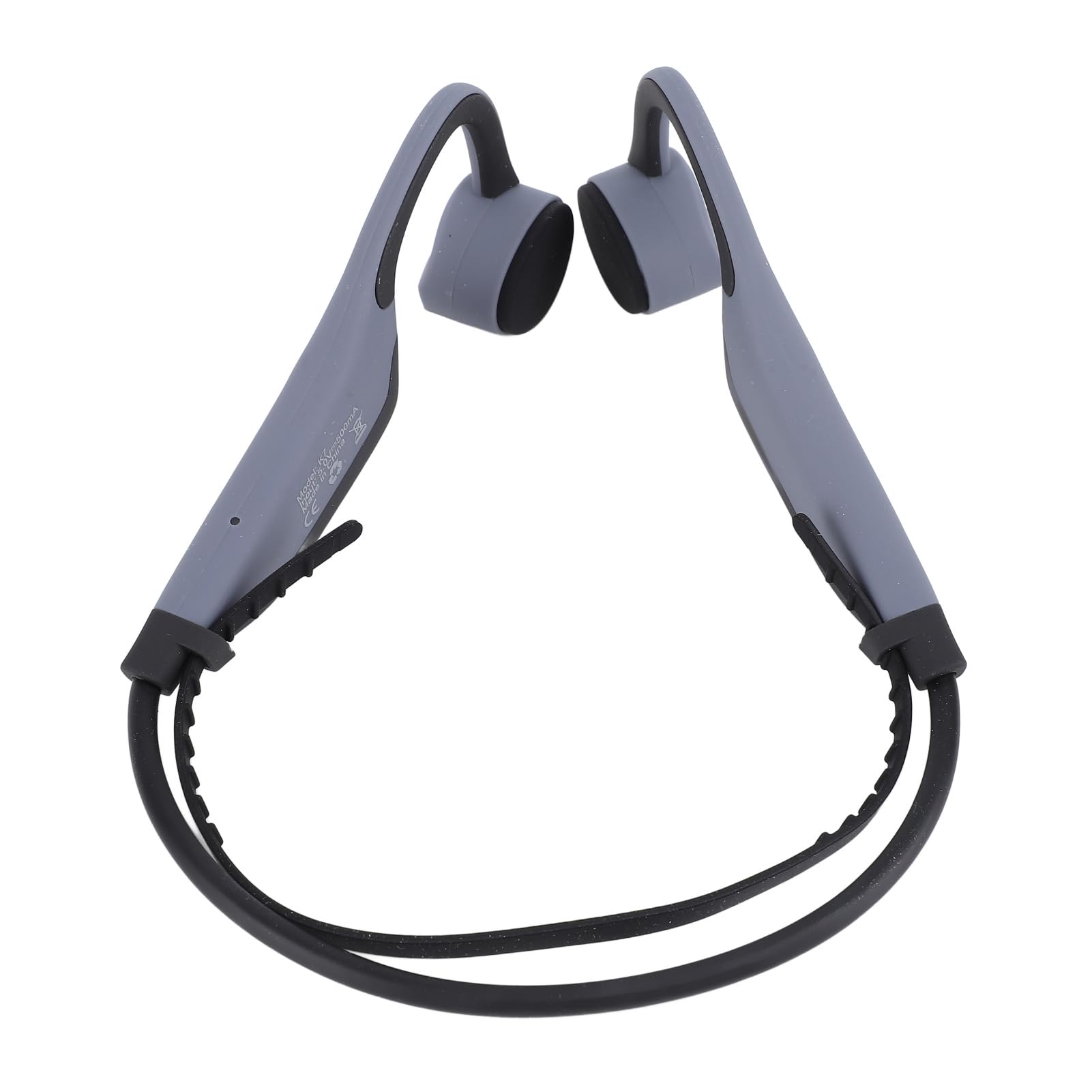 Auriculares de Conducción ósea Calidad de Sonido Clara IPX8 Auriculares Deportivos Inalámbricos Resistentes Al Agua para Actividades Al Aire Libre (Gris)