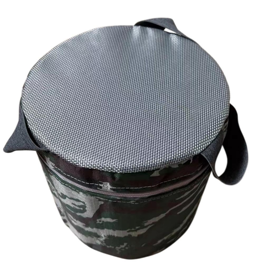 Mupingfenglan Garden Wearable Stool, Outdoor Fishing Chair, Gardening Supplies Camping Stool Portable Gardening Cushion Chair, Workseat for Planting Farm, 18cm Foam