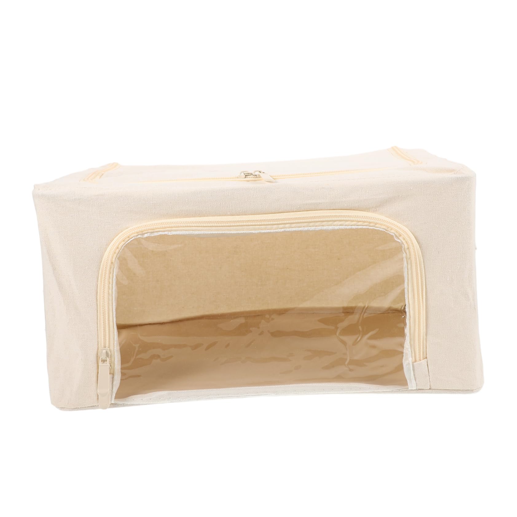 Cabilock Borsa Portaoggetti Pieghevole Per Riporre Trapunte Coperte e Vestiti Grande Capacità Finestra Trasparente Facil Usare Riporre