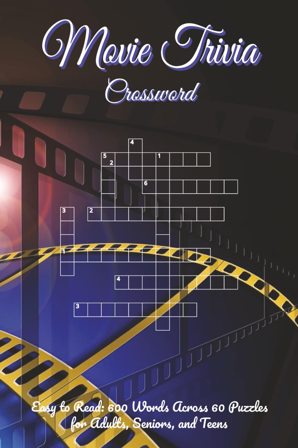 Movie Trivia Crosword: Cinema Knowledge Puzzle Entertainment (Celebrity and Cinema Crossword Series)