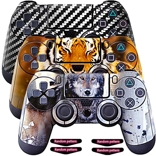 Image of Skin for Ps4 Controller, 3pcs Whole Body Vinyl Decal Cover Sticker for PlayStation 4 Controller(PS4 Controller #12)