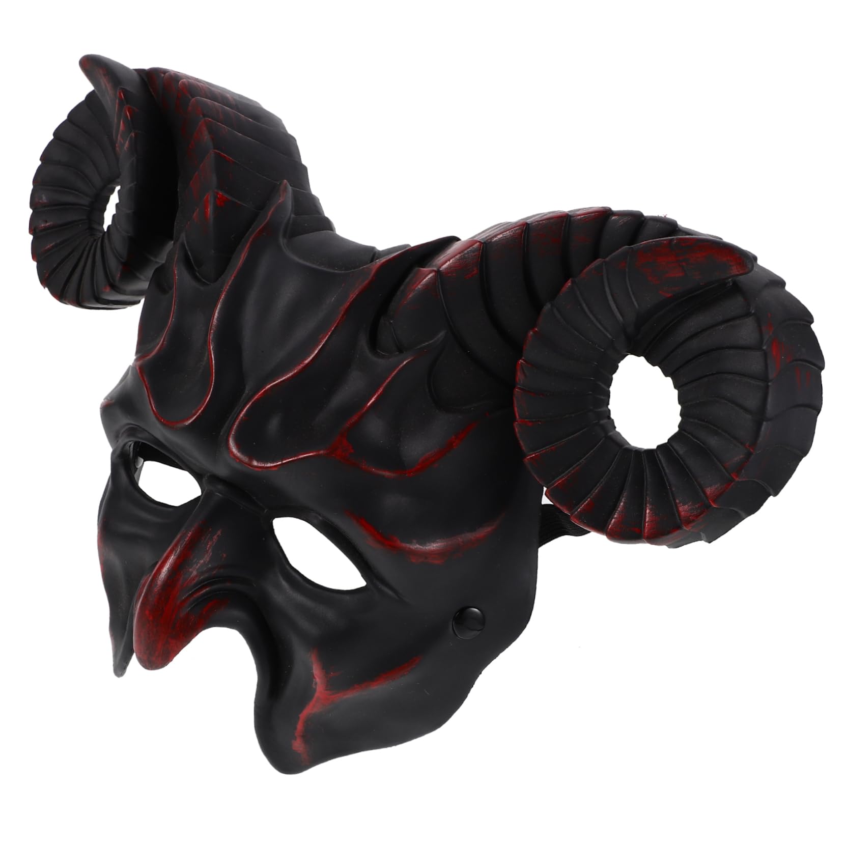 TOBBOMEY Mask for Halloween Costume Unique Decorative Cosplay Mask Elastic Band Design for Parties and Festivals Unisex Halloween Accessory