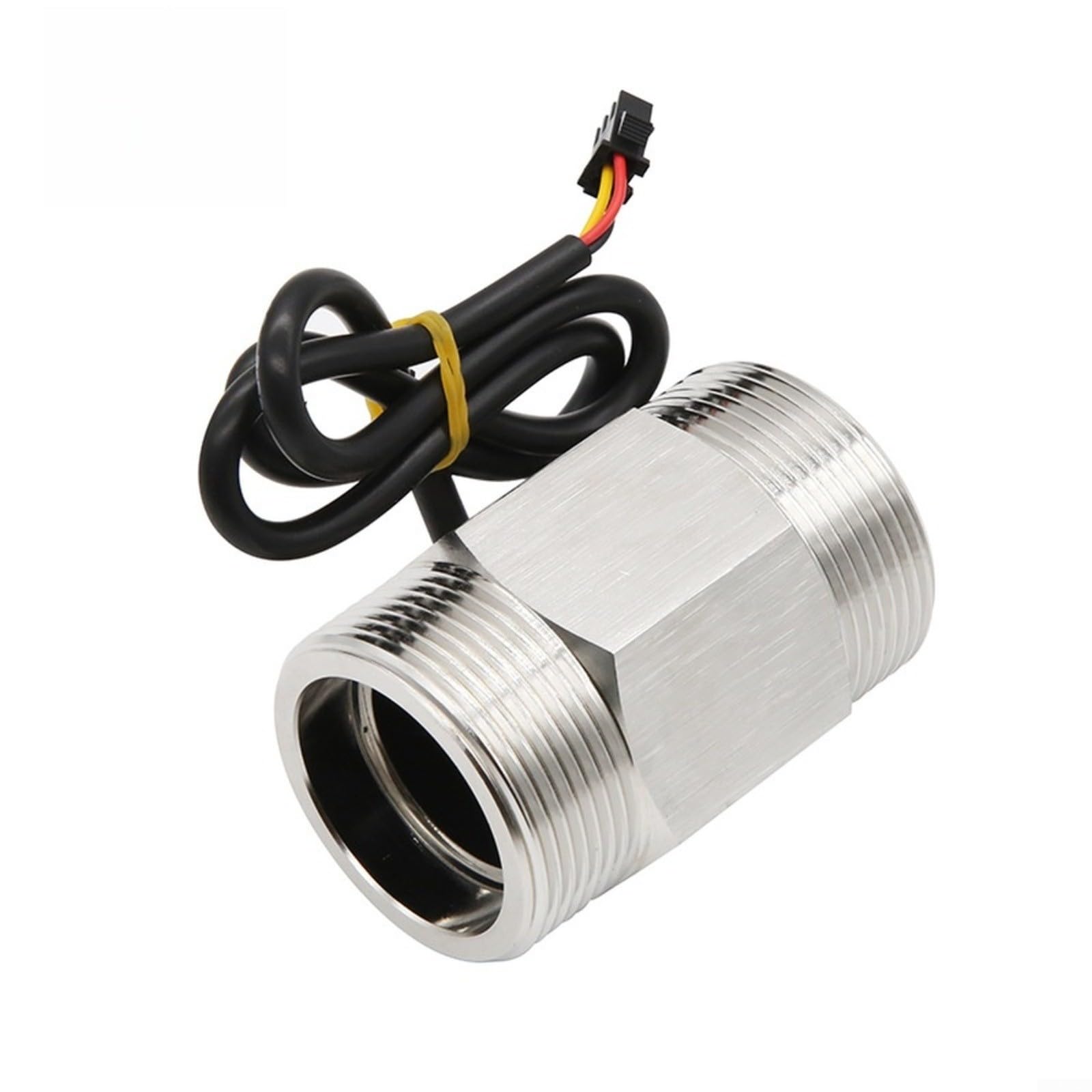 Sensor de flujo de agua de pasillo de acero inoxidable DN40 DN50, interruptor de medidor de flujo líquido de 5-150L/min, 3.5-24VDC, resistencia a la presión de 1.75MPa, Para agua industrial