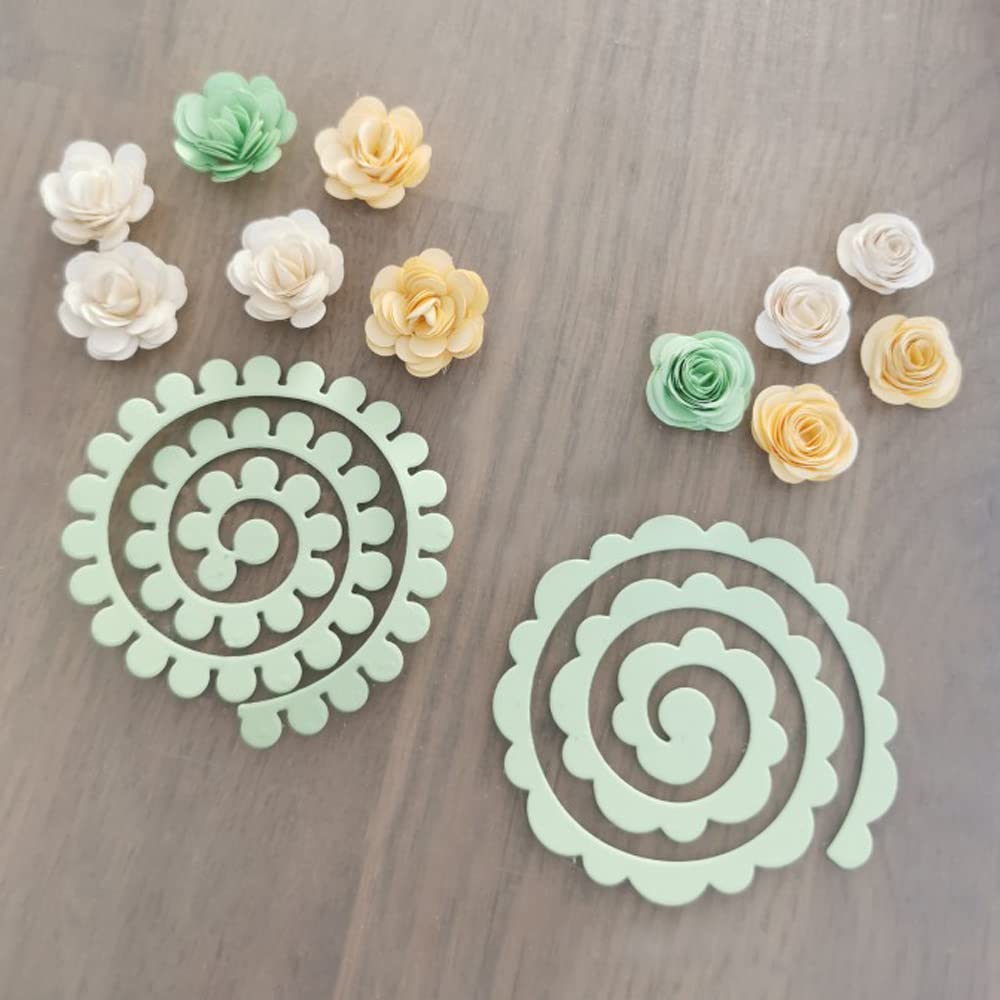 薄型メタルダイカッティングダイポインセチア立体りぼん