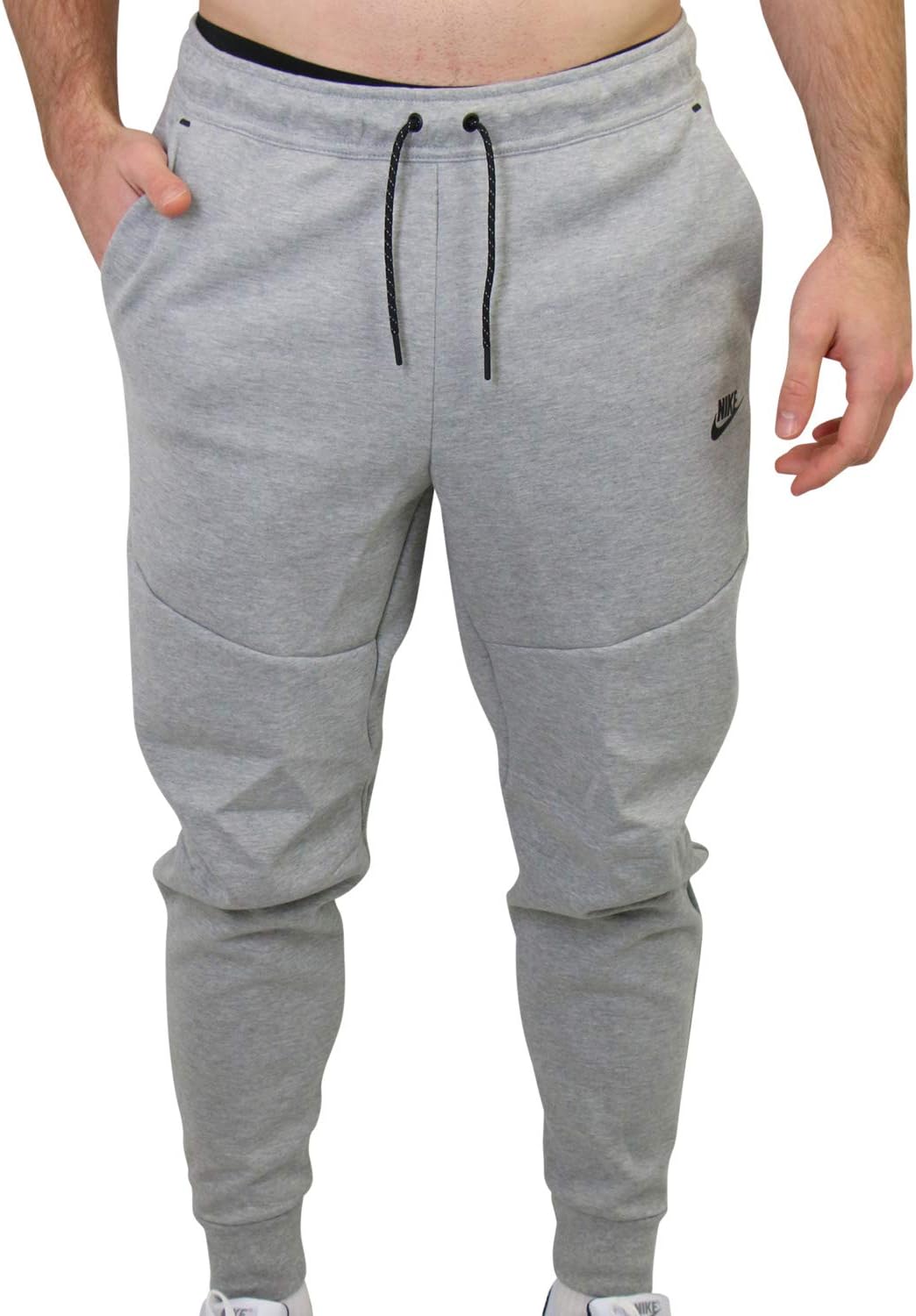 Grey and black nike tech tracksuit Clearance