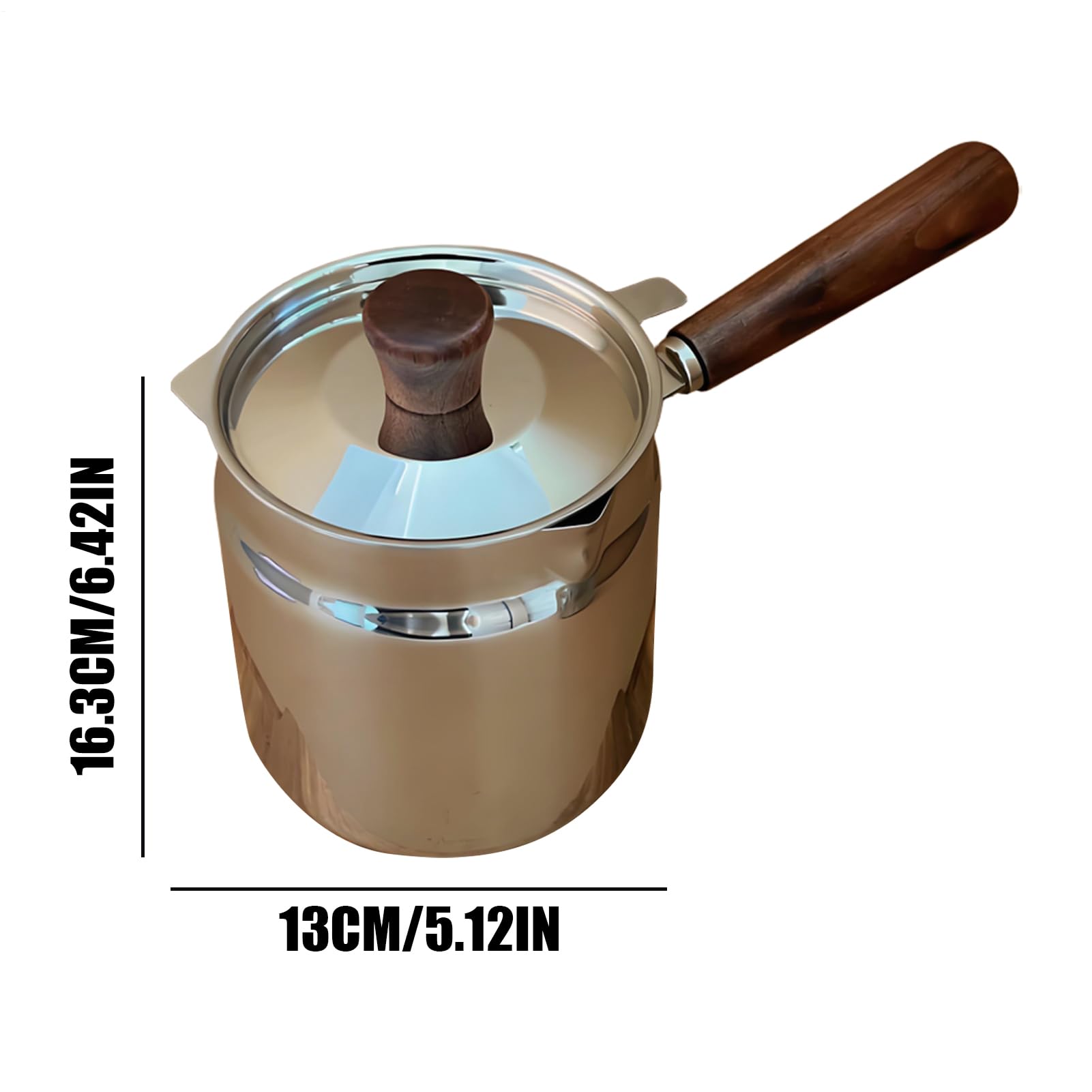 Olla Freidora Cacerola de Gran Capacidad con Cesta y Colador de Acero | Olla Para Freír Para Cocinar en Casa Patatas Fritas Pescado Palomitas Alimentos