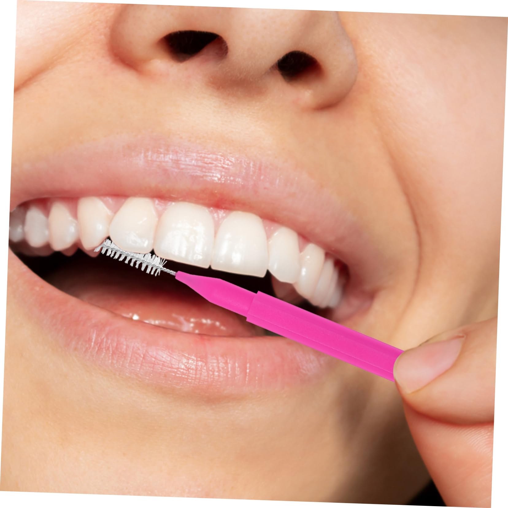 3 Series Cepillo Interdental Acero Portátil Limpiador Cepillo De Goma Tripe Journey Accesorios Orales Cleaners De Goma Herramienta Páginas 100 Piezas*3