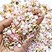 Towenm 60g Mix Pearls and Rhinestones for Crafts, Flatback Rhinestones and Pearls for Nails Face Art, 2mm-10mm Mixed Sizes Half Pearls and Rhinestones for Tumblers Shoes, Pink|Gold|White