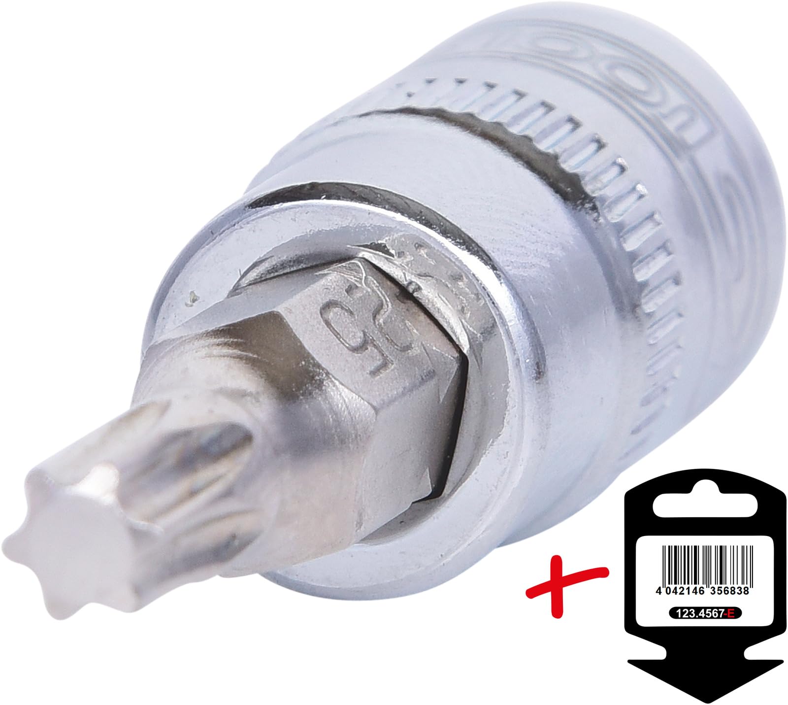 KS-Tools 918.1482-E 1/4" Chrome+ Bit-Stecknuss T - Image 2