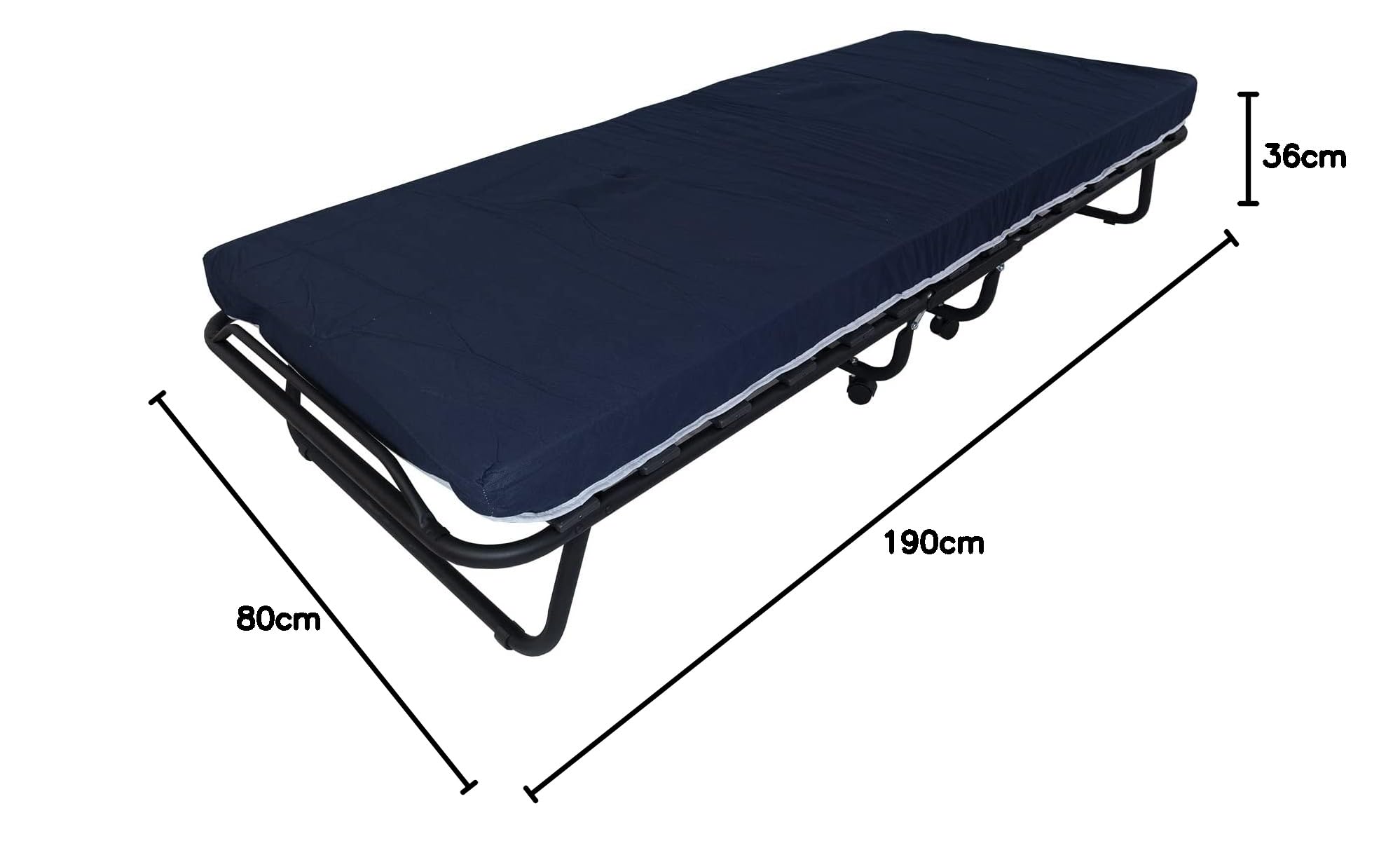 MUEBLIX.COM Cama Plegable RETI/GRITI (Azul)
