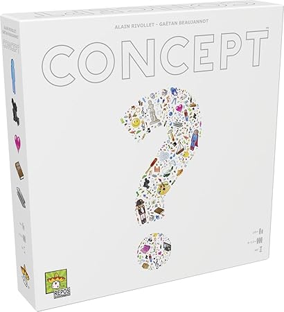 Asmodee - Concept, Gioco Da Tavolo, 4-12 Giocatori, 10+ Anni, Edizione In Italiano