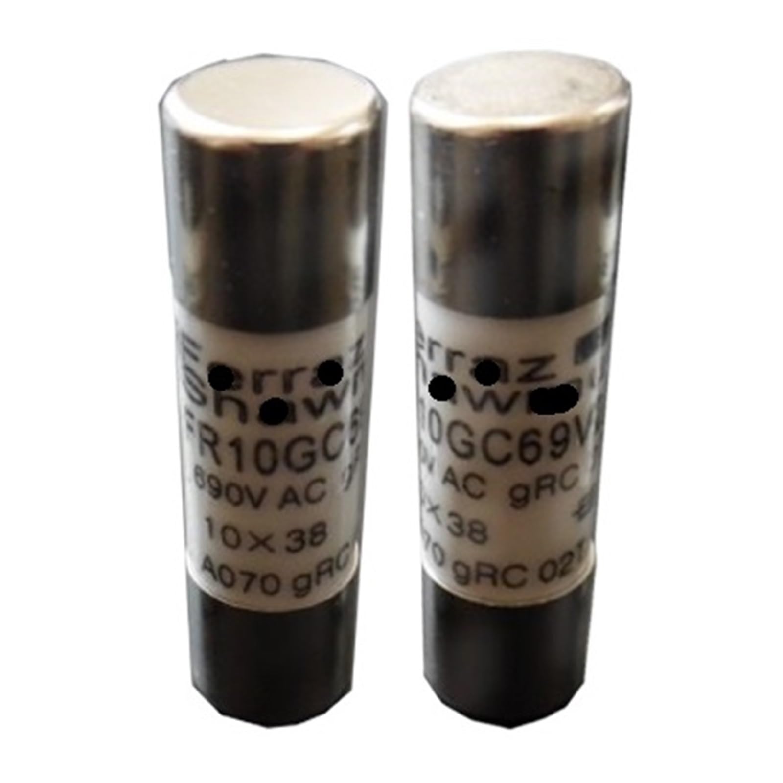 Fusible FR10GC69V10 Mersen 1A 690V gG cylindrique 10x38 mm