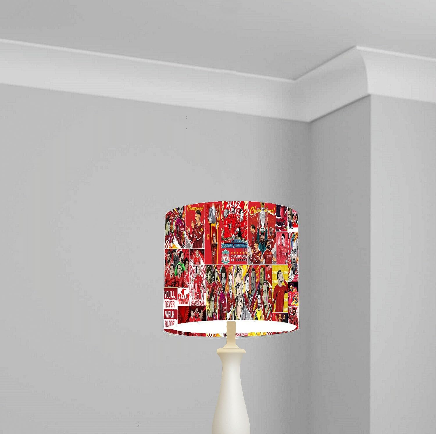 Liverpool Football Fan Ceiling Lampshade Lightshade for Room - Multiple Sizes