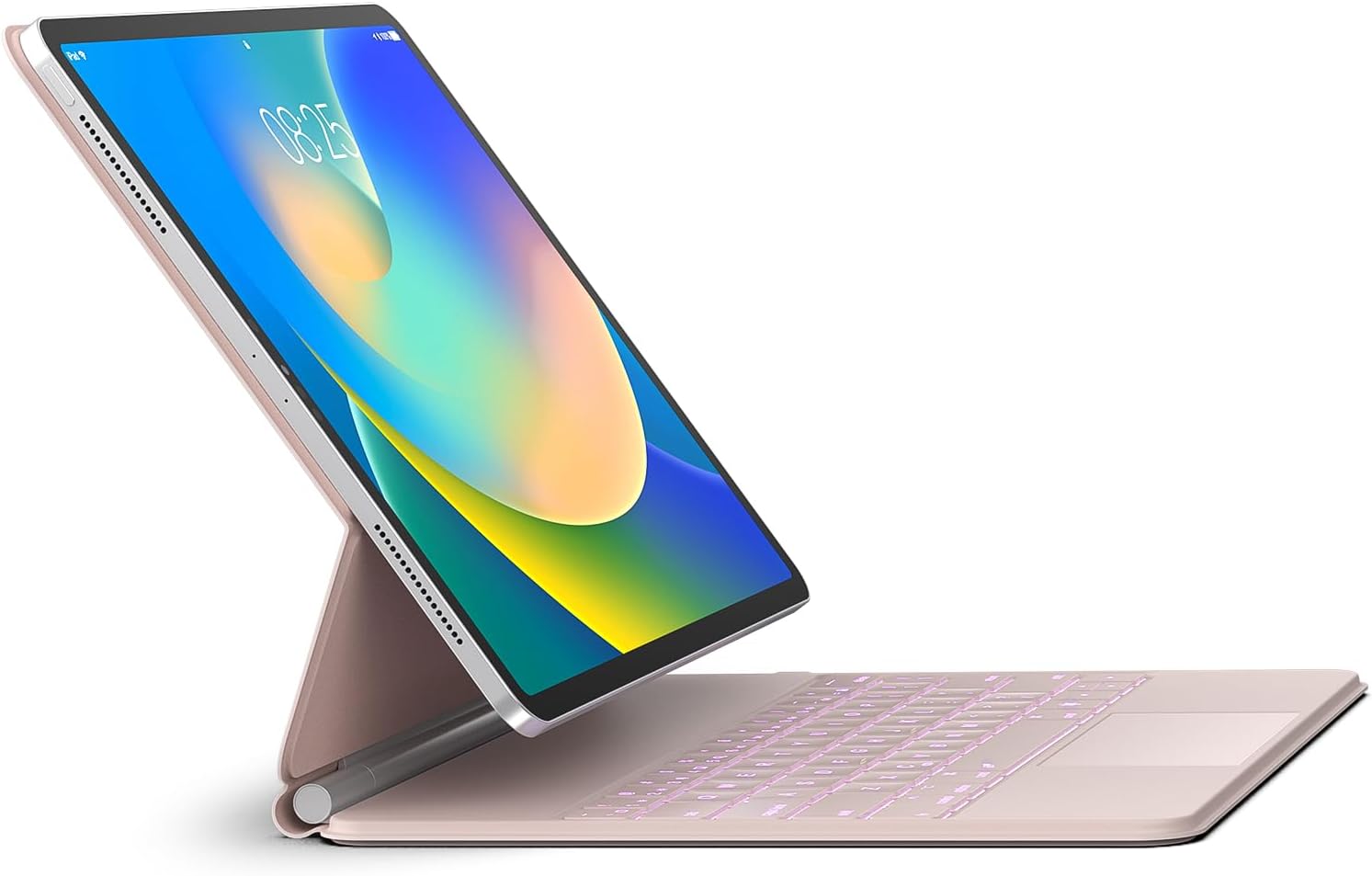 Keyboard Case for iPad Air 11-inch (M3 2025 / M2 2024) & iPad Pro 11 inch(1st/2nd/3rd/4th Generation) – Magic-Style Magnetic Keyboard Case with Multi-Touch Trackpad for 10.9” iPad Air 4th/5th Gen. Pink Gold