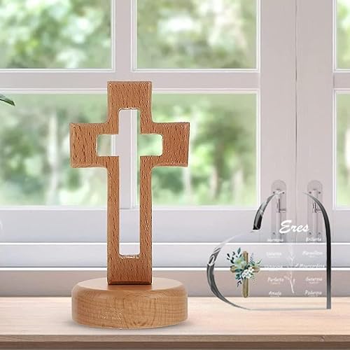 Miniatura 3 de Regalos cristianos españoles para mujeres, regalos inspiradores religiosos con versículos de la Biblia, regalos de las Escrituras para San Valentín,