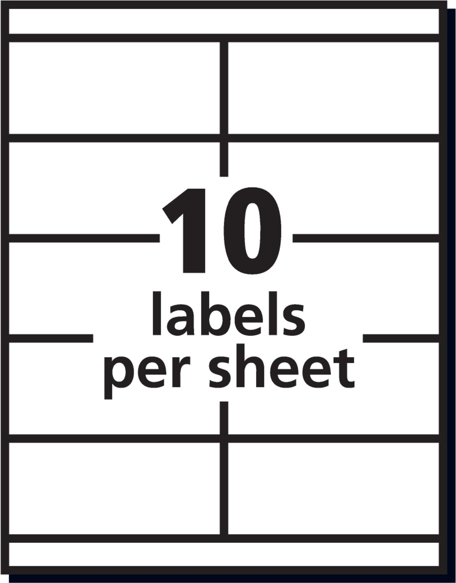 amazon-com-avery-printable-shipping-labels-for-copiers-2-x-4-25-white-1-000-blank-mailing-labels-5352-office-products for Avery Free Printable Label Templates Amazon.com : Avery Printable Shipping Labels for Copiers, 2