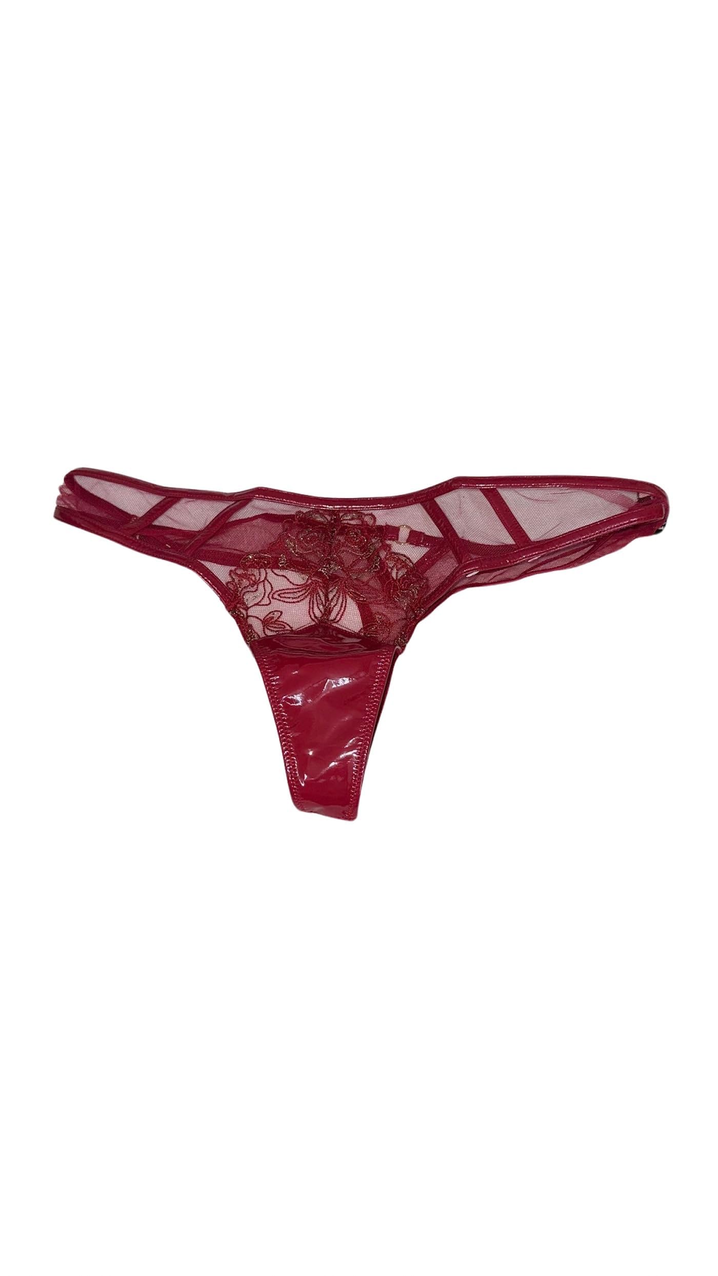 Victorias Secret Midnight Affair Thong Panty Color Red New