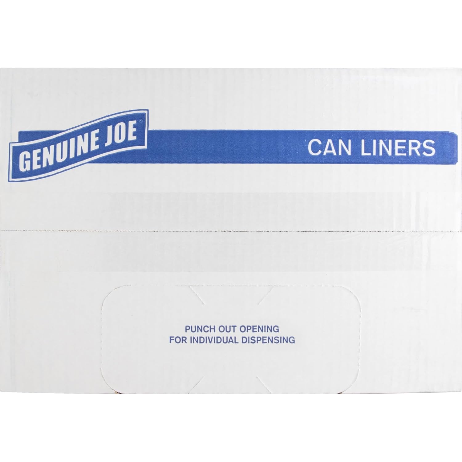 Genuine Joe GJO02147 2-Ply Low Density Can Liner, 10 Gallon Capacity, 23" Length x 24" Width x 0.60 mil Thickness, Black/Brown (Case of 500): Large Kitchen Trash Bags: Industrial & Scientific