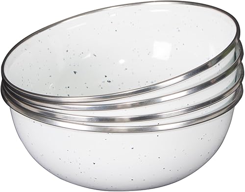 Miniatura 3 de Stansport 24-Piece Enamel Camping Tableware Set