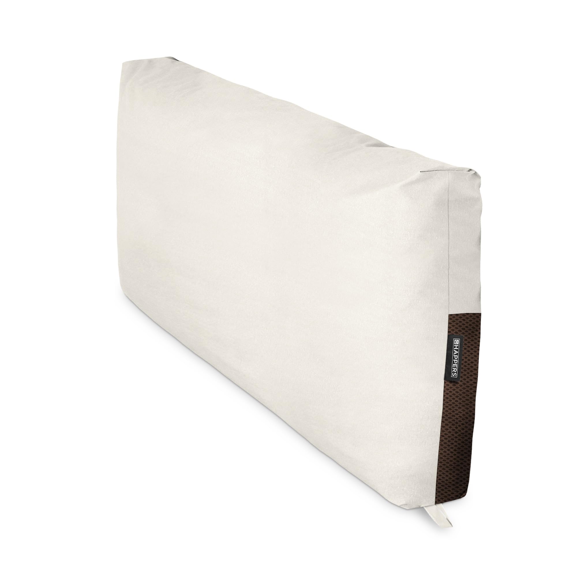 Happers Coussin Palette en Naylim Imperméable pour Extérieur 120x45 Écru