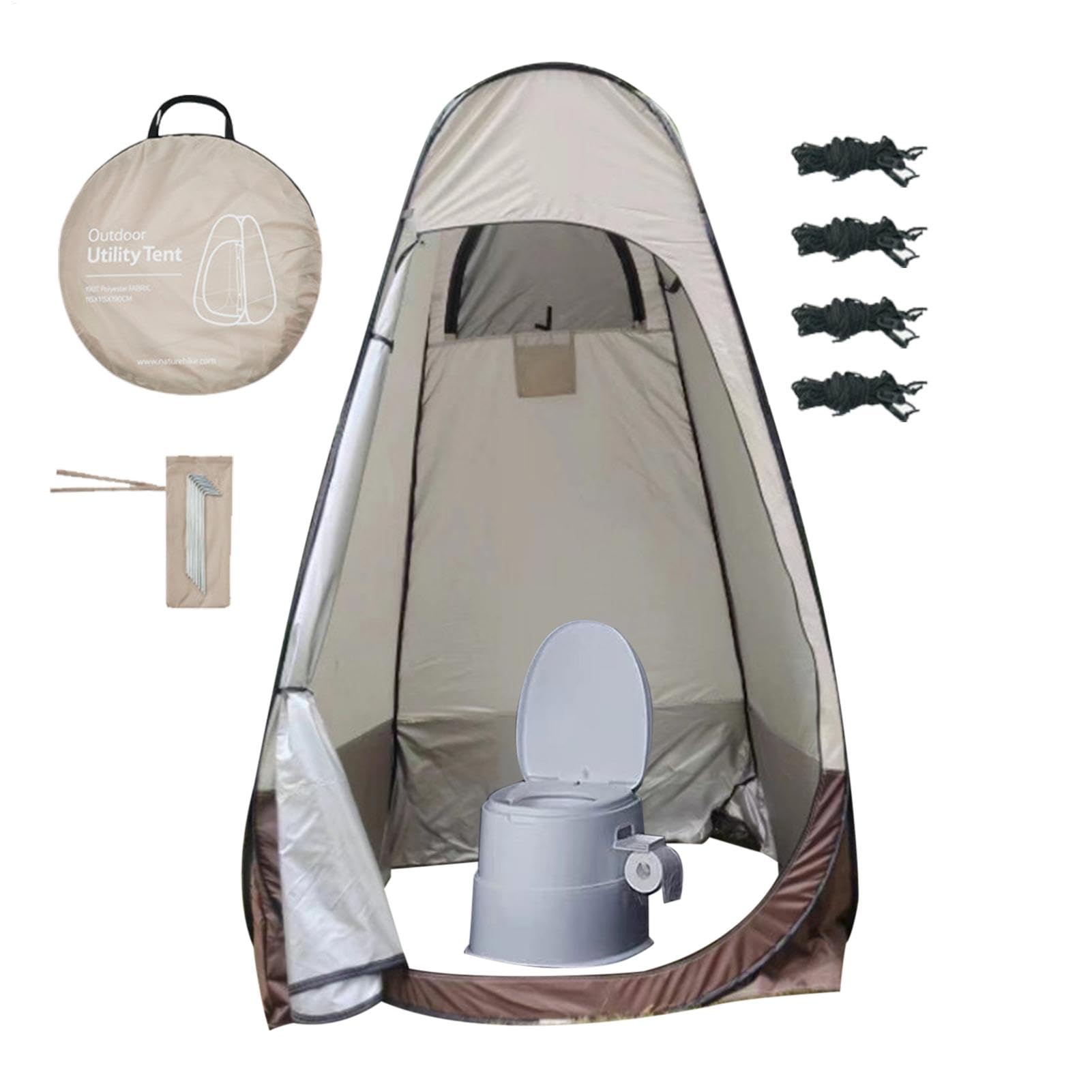 Tienda de baño para el baño para Acampar, de Ducha al Aire Libre Tienda al | Refugio de vestuario de playa impermeable para acampar, senderismo, pesca