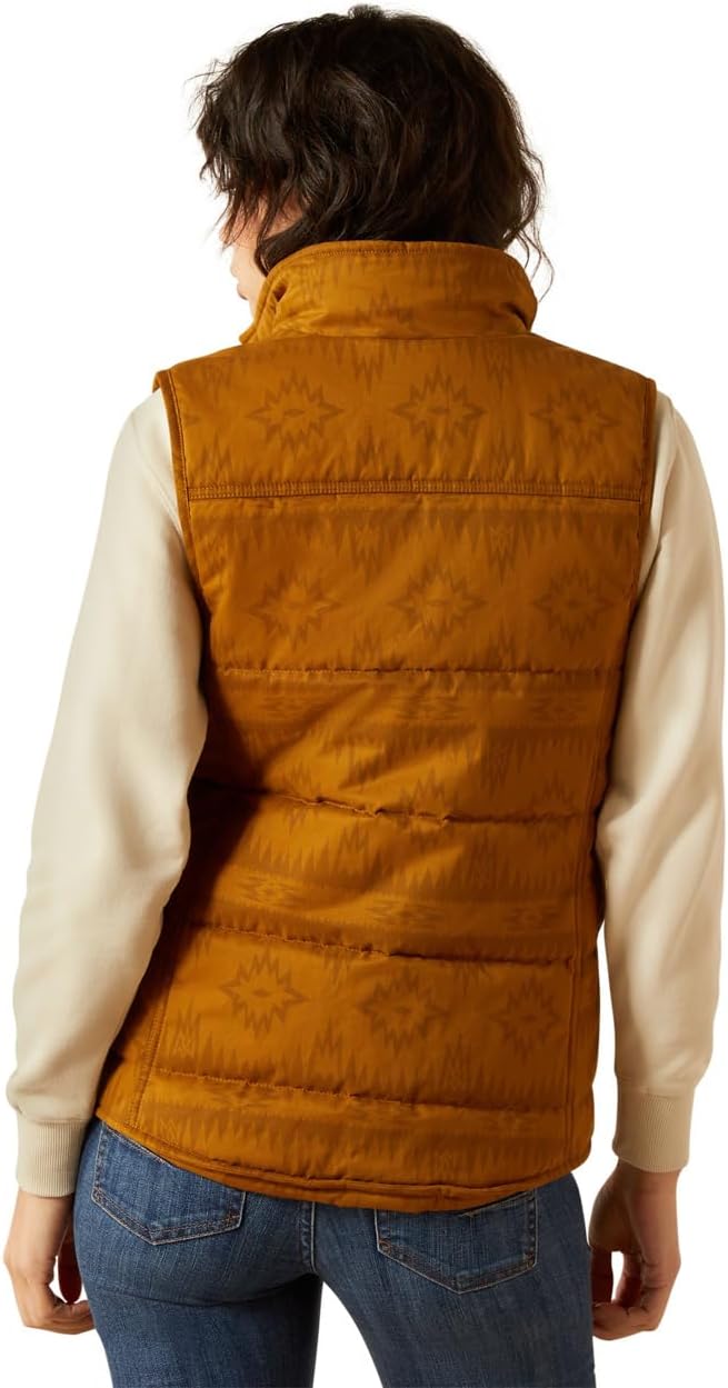 ARIAT womens Grizzly Quilted Vest - Image 2