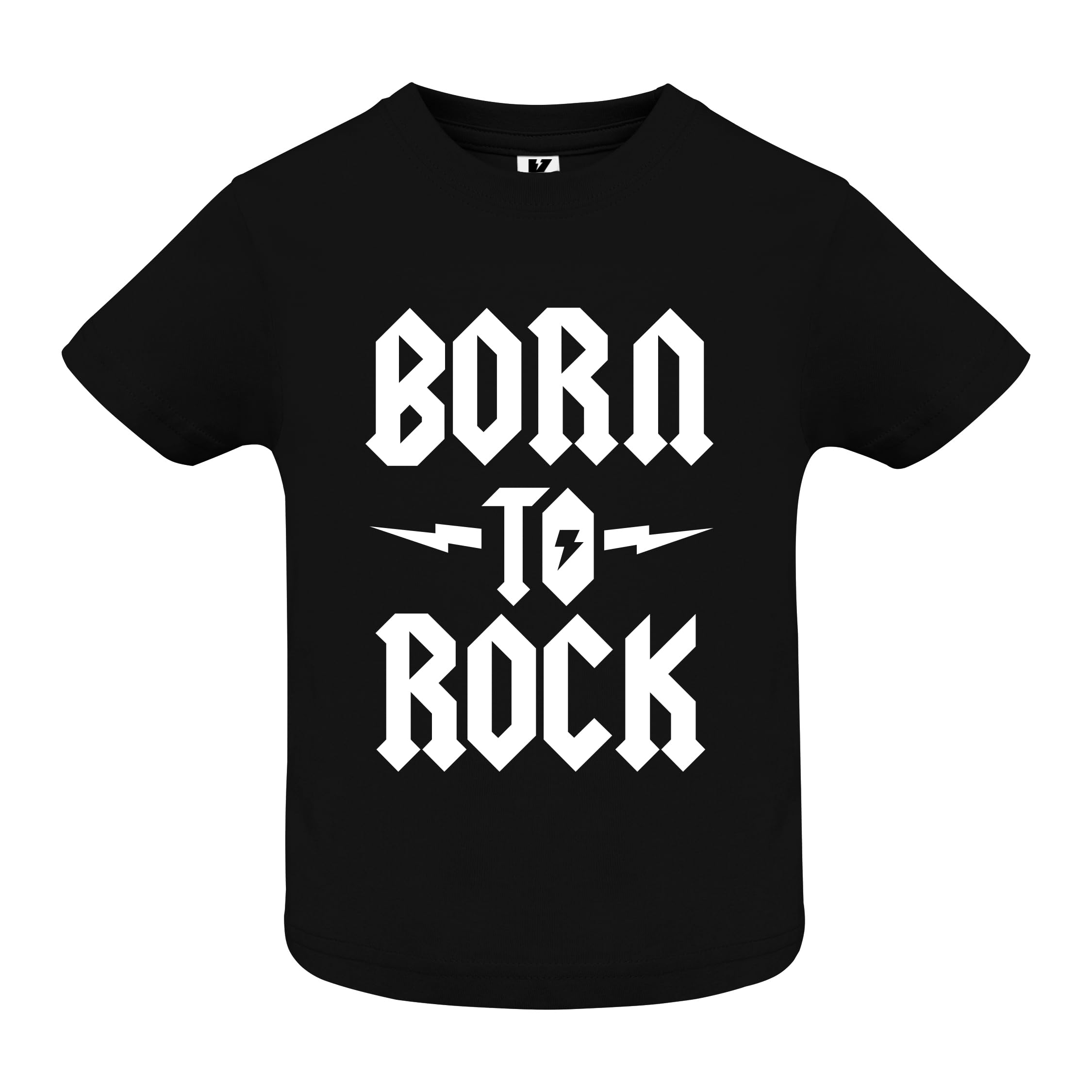 T-shirt Born to Rock pour bébé – T-shirt rock né pour garçons et filles