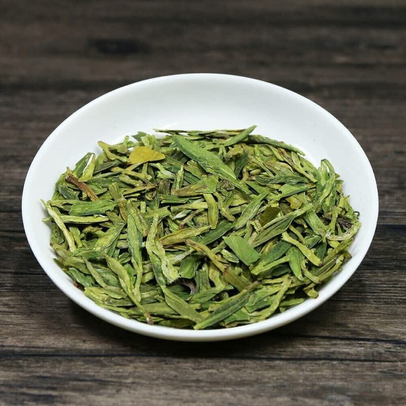 HELLOYOUNG Frischer Handgefertigter Longjing-Grüntee Aus China Natürliches Lebensmittel Ohne Zusatzstoffe Asiatisches Teegetränk (400g)