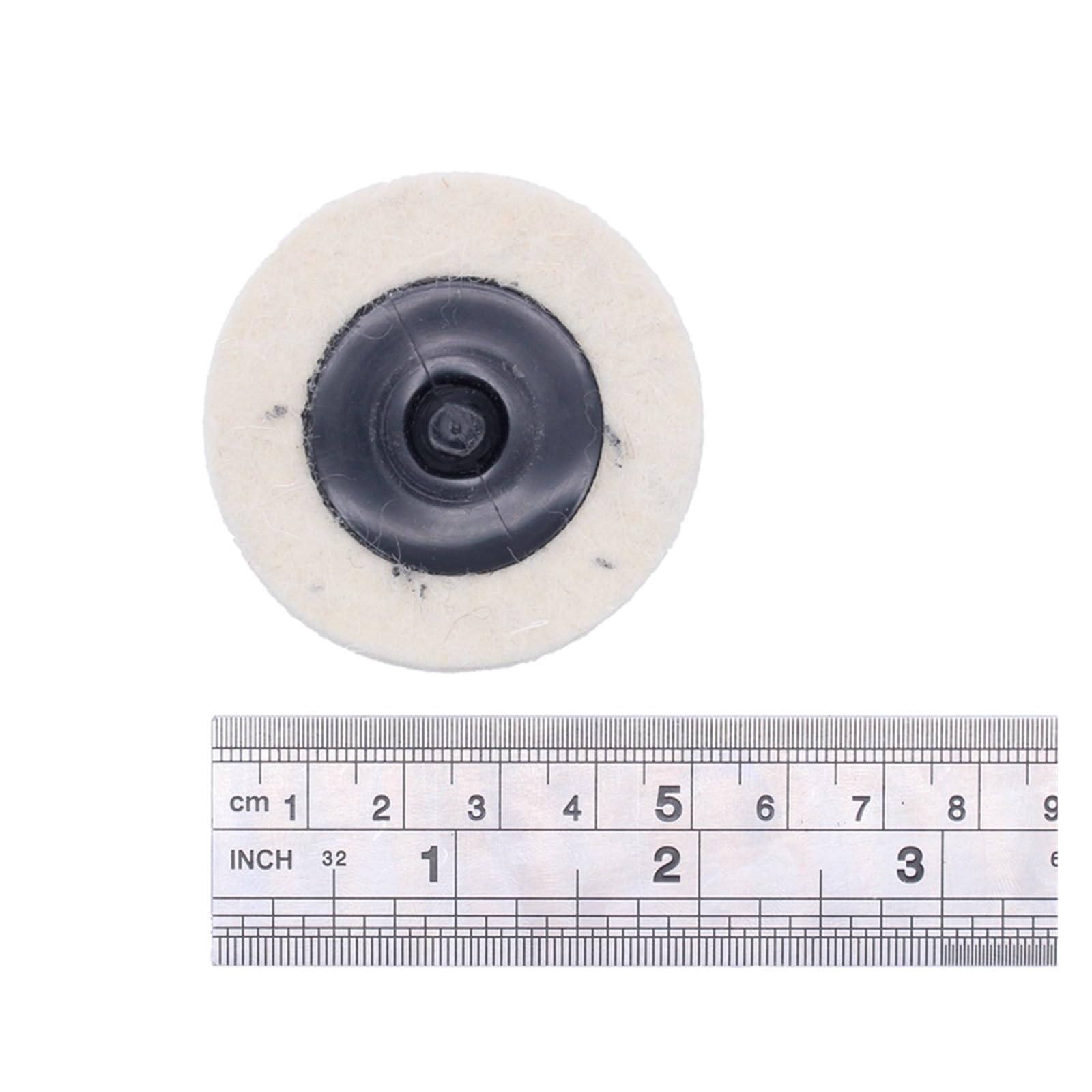Polerująca tarcza szlifierki stołowej, 10 szt. 2" skompresowanych wełnianych tarcz polerskich QC 50 mm, polerujące tarcze polerskie, akcesoria do narzędzi ściernych