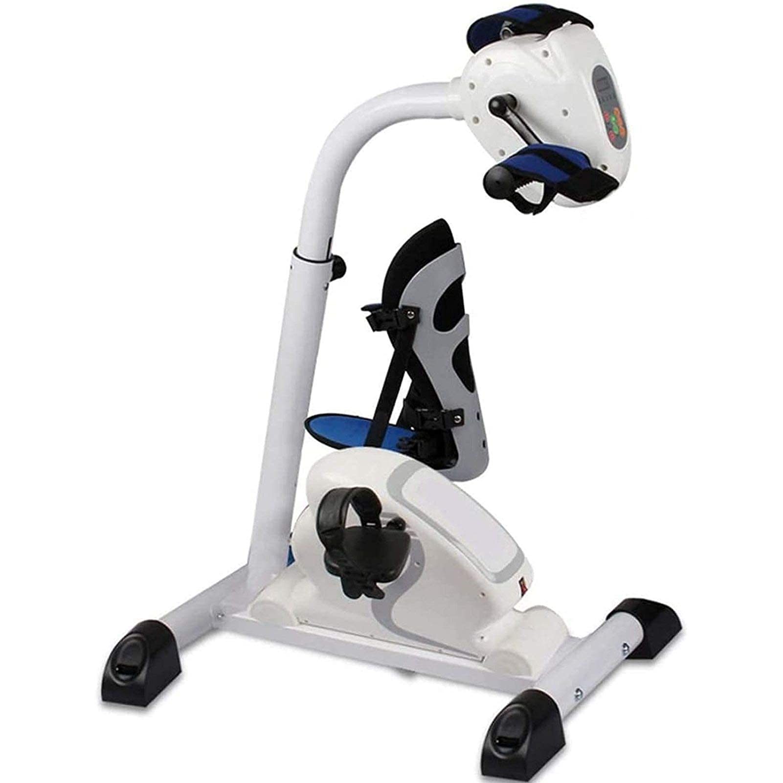 Rower sportowy ze wspomaganiem pedałowania, elektryczny rower rehabilitacyjny, stacjonarny rower fitness, sprzęt rehabilitacyjny z regulowanym biegiem (rozmiar: A)