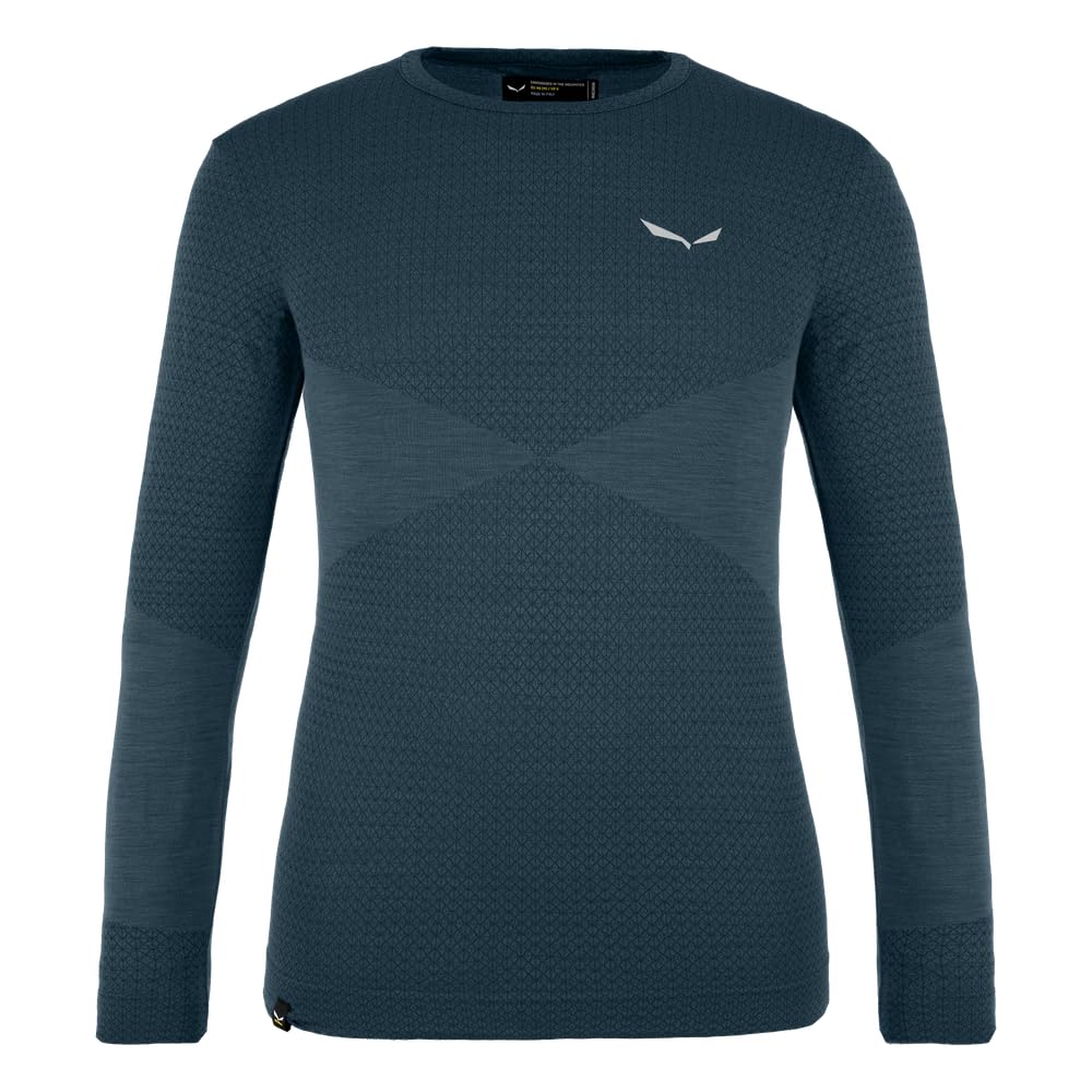 Salewa Zebru Medium Warm Alpine Merino Responsive Long Sleeve Tee Kid