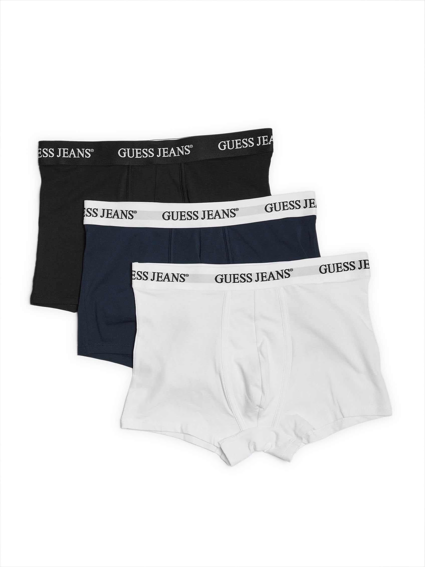 Intimo Parigamba Uomo Guess Jeans M4BZ48 K6YW1 - 3 Pack Trunk FN2P White/Blue/Black-image