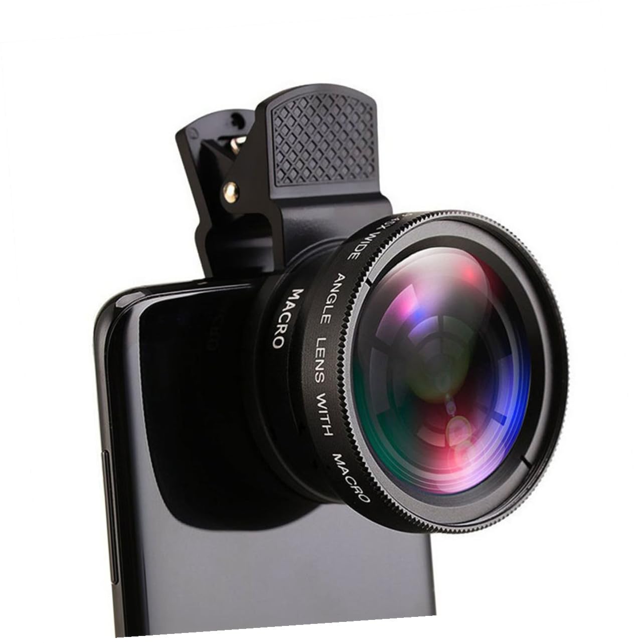 ARTIBETTER 3 Pezzi 37Mm045X49Uv Super Grandangolare Macro Obiettivo Del Telefono Cellulare Teleobiettivo Del Telefono Grandangolo Teleobiettivo Len Obiettivi Della Fotocamera Smartphone Clip