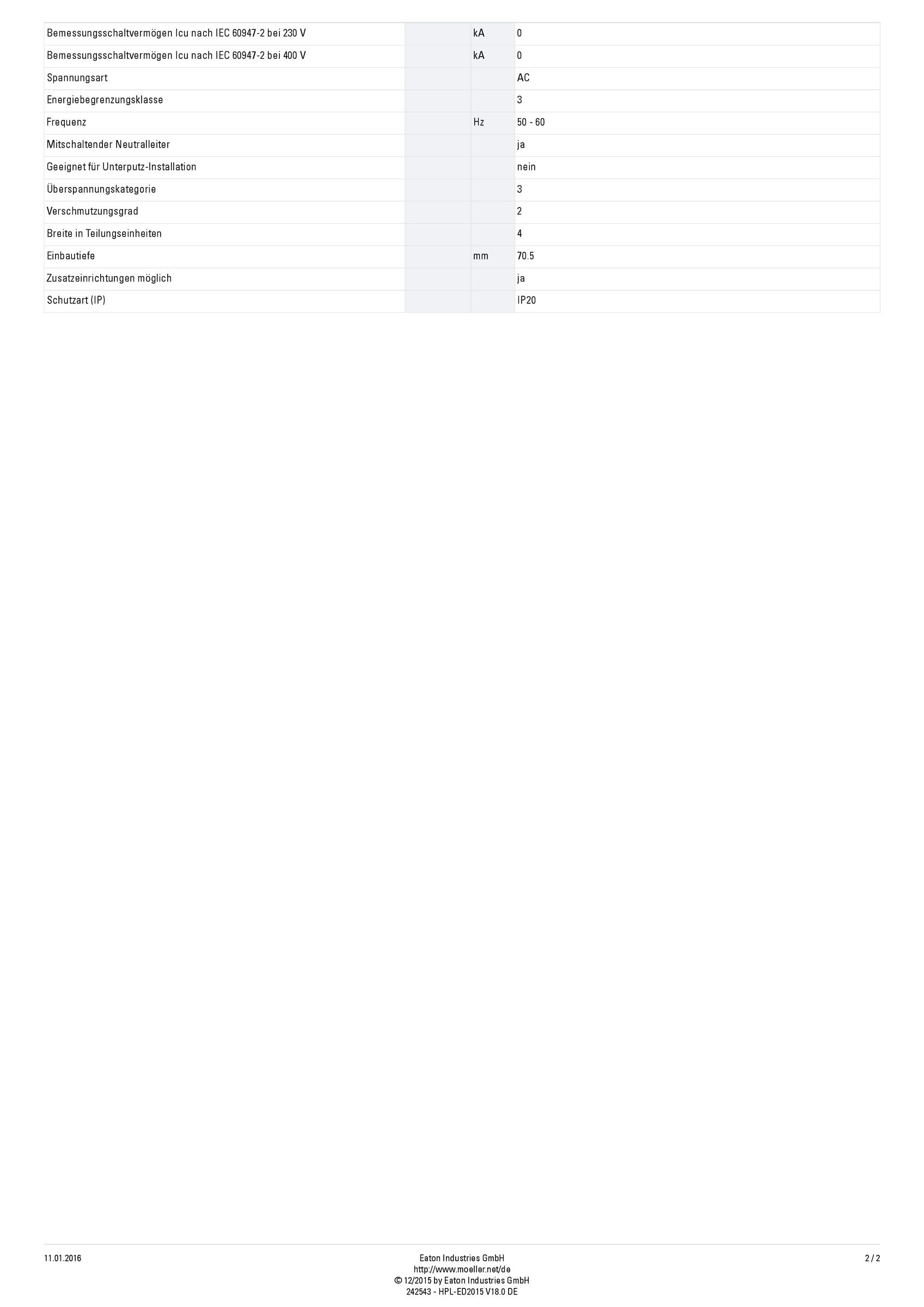 Eaton Moeller PLSM-C16/3N-MW Leitungsschutzschalter 16A 3P+N 3-polig+N C-Charakteristik LS-Schalter Sicherungsautomat MCB (242543 alt 245071)