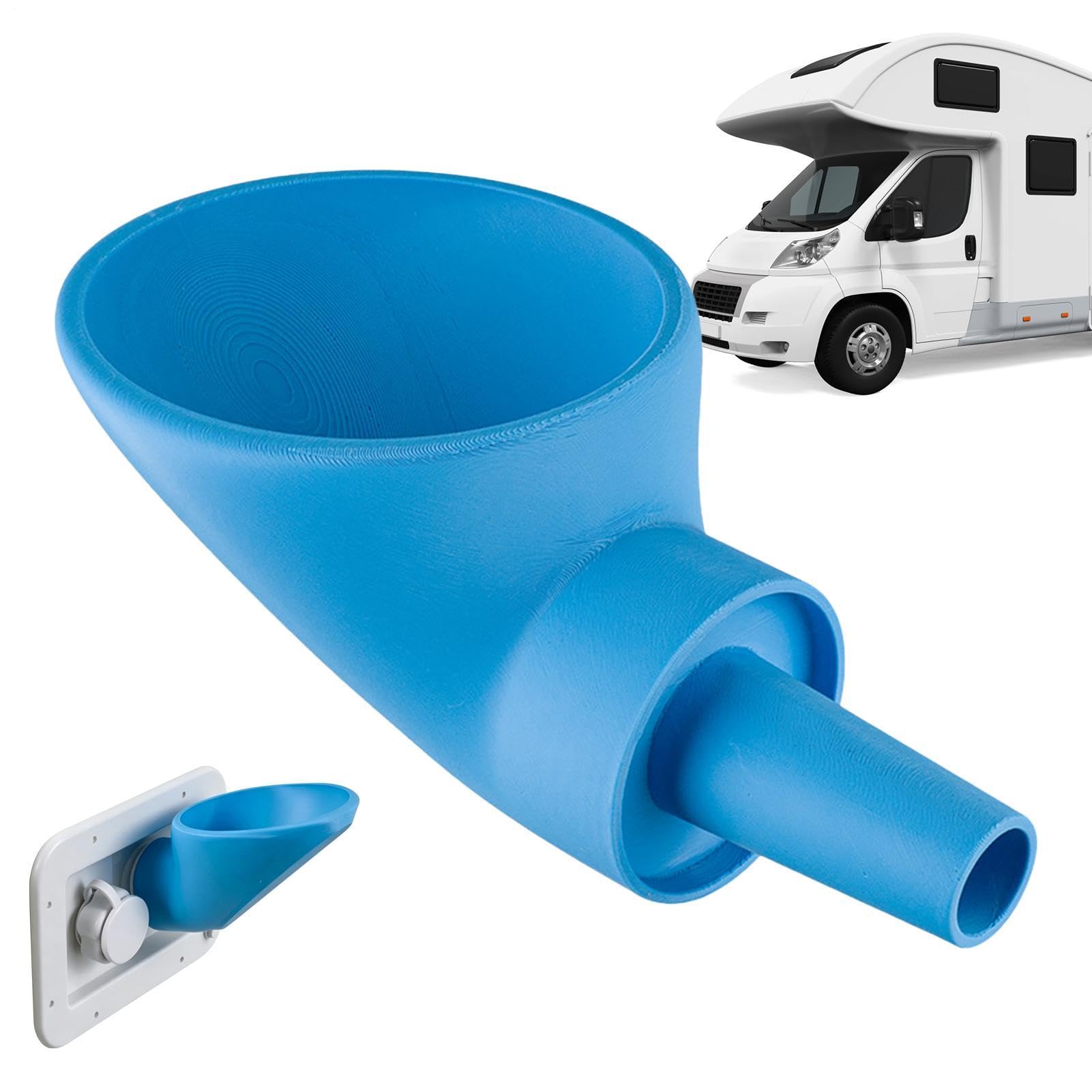 Imbuto Per Carico Acqua Camper, Imbuto Di Ingresso 'acqua Pers Auto Bocca Largo Anti-goccia, Riempitrice Garaffa Viaggi, Per Rifornimento Acquas Campers Terrazzo Giardino Yacht