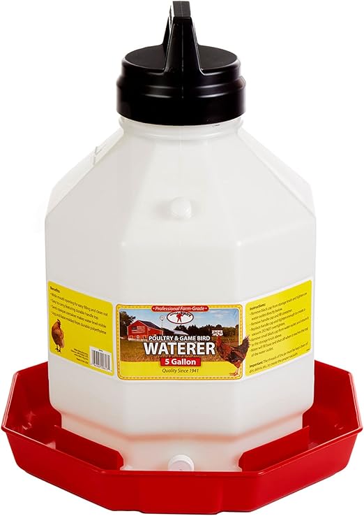 Little Giant Plastic Poultry Waterer