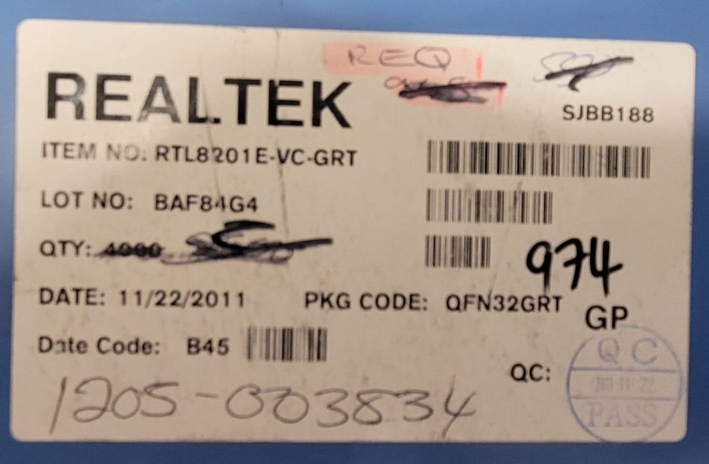 (1 PC) RTL8201E-VC-GRT REALTEK